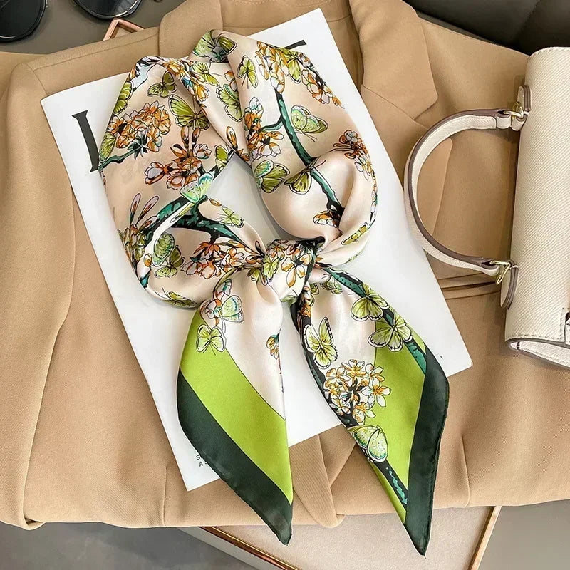 Luxury Silk Square Scarf
