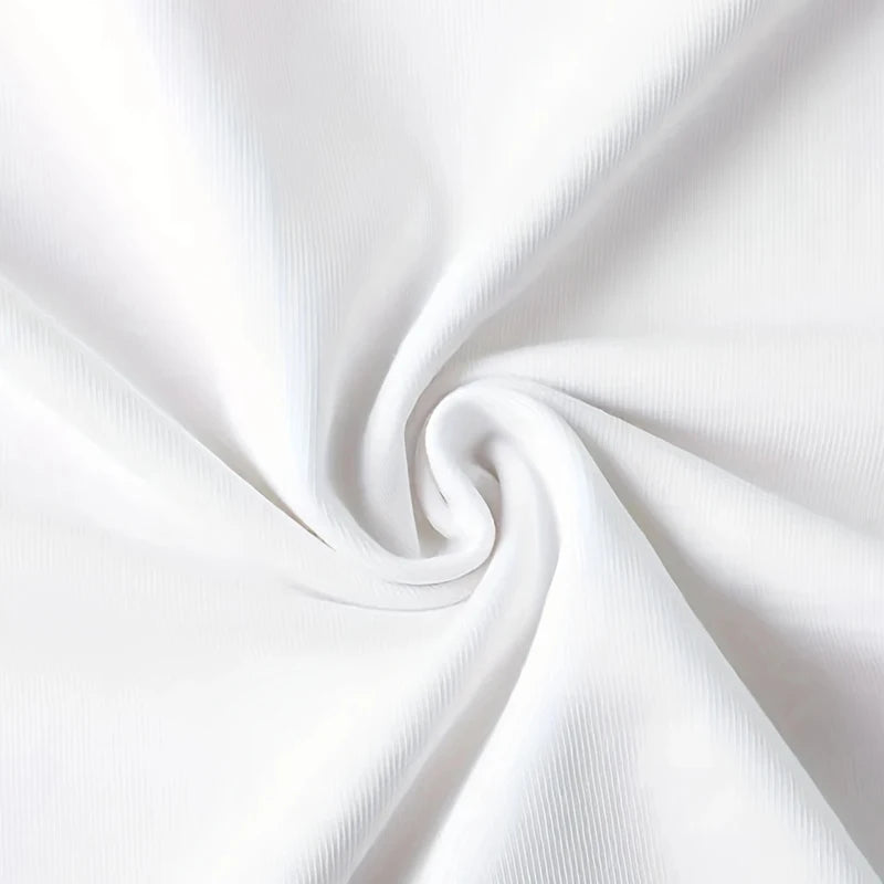 Plus Size Women’s Croissant & Coffee Back Print T-Shirt