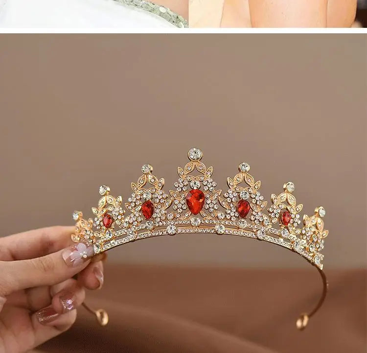 Children’s Princess Crystal Tiara – Girls’ Birthday & Performance Crown