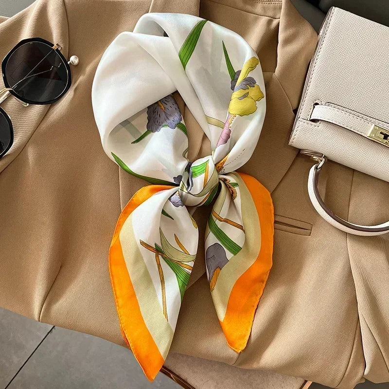 Luxury Silk Square Scarf