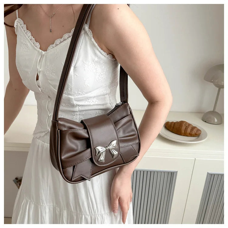 Sweet Bow Underarm Bag