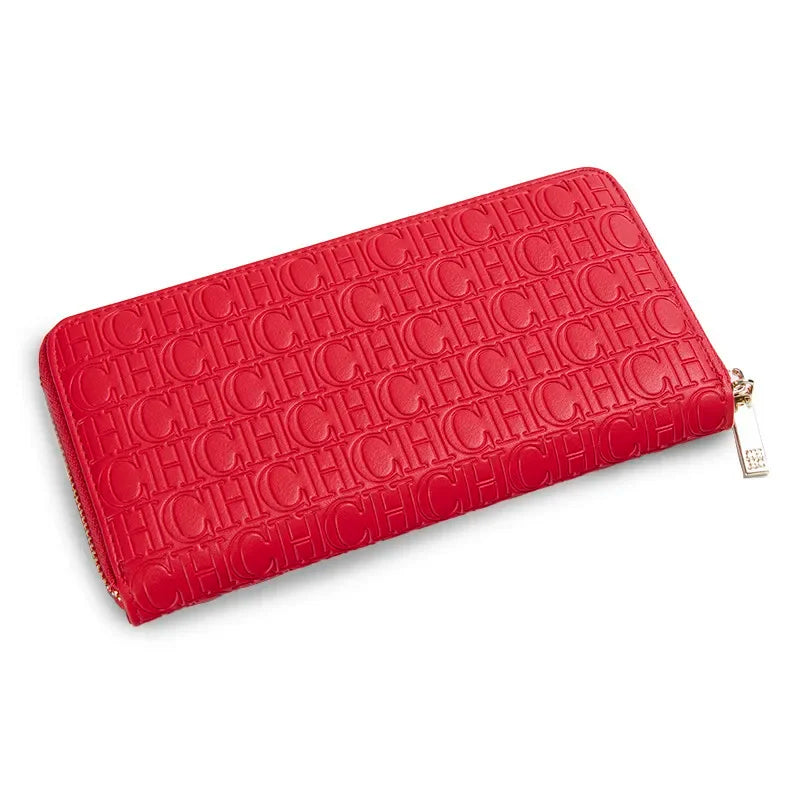CH Women’s Solid Color Long Wallet