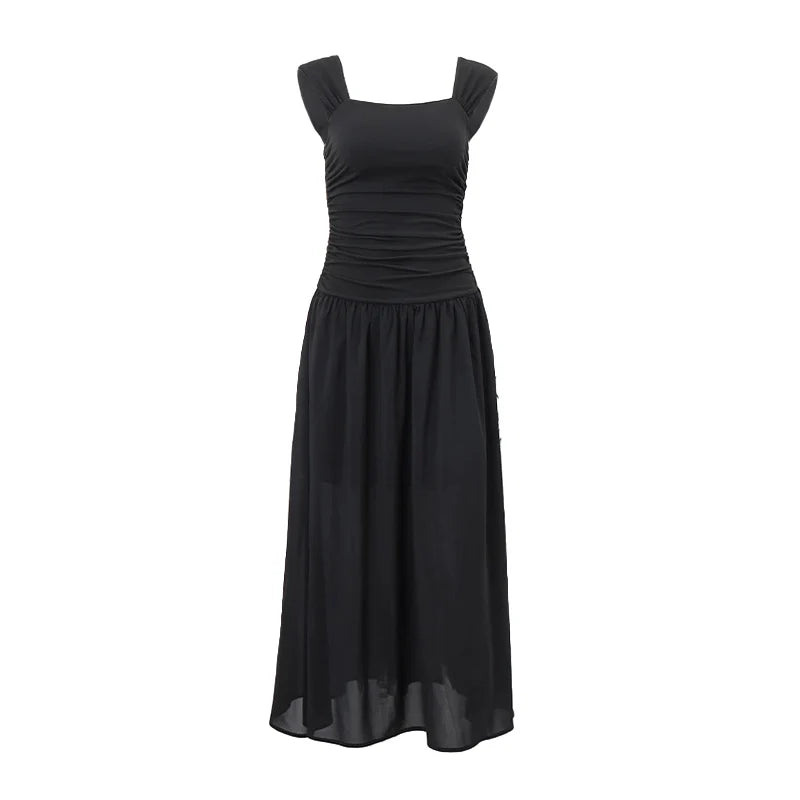 WhereMery Elegant Slip Maxi Dress