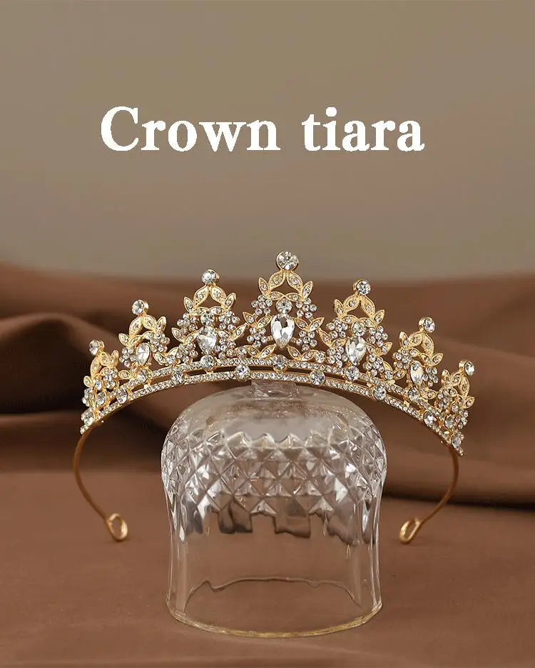 Children’s Princess Crystal Tiara – Girls’ Birthday & Performance Crown
