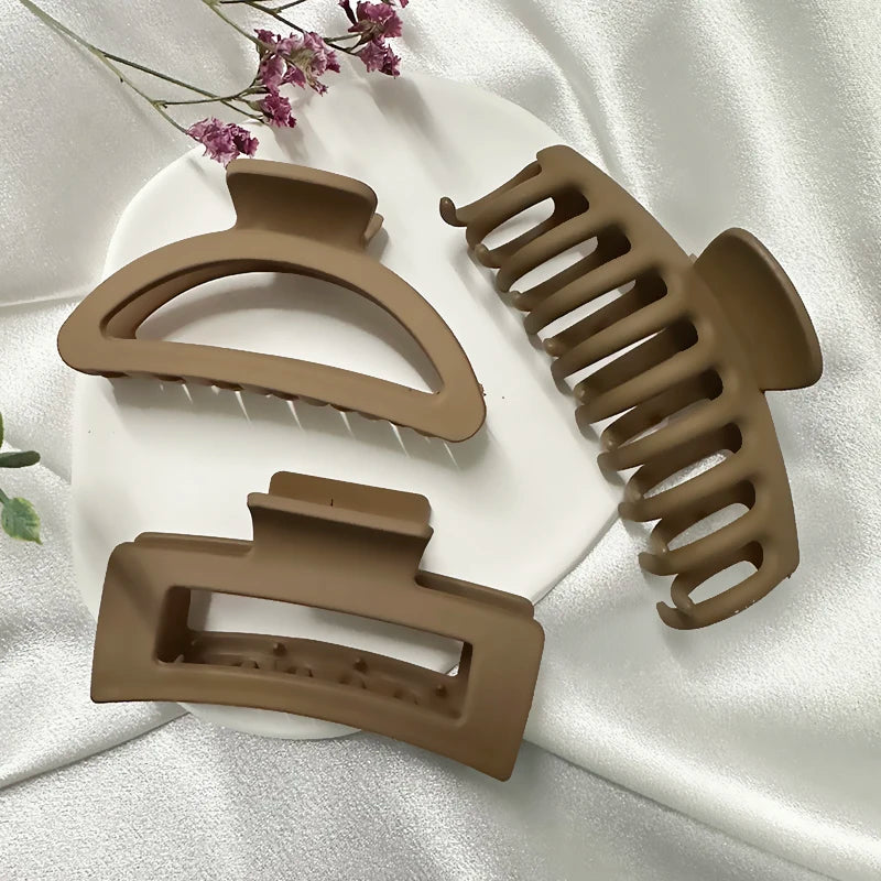 Women’s Acrylic Hair Claw Clip – Korea Style Geometric Barrette