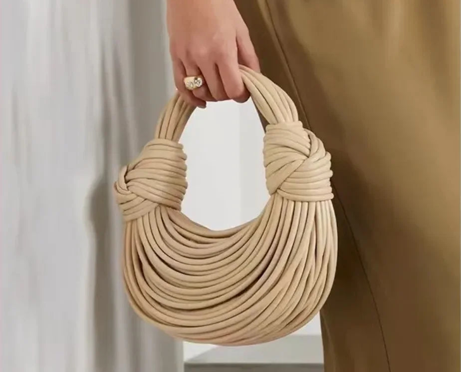 2024 Luxury Handwoven Noodle Bag