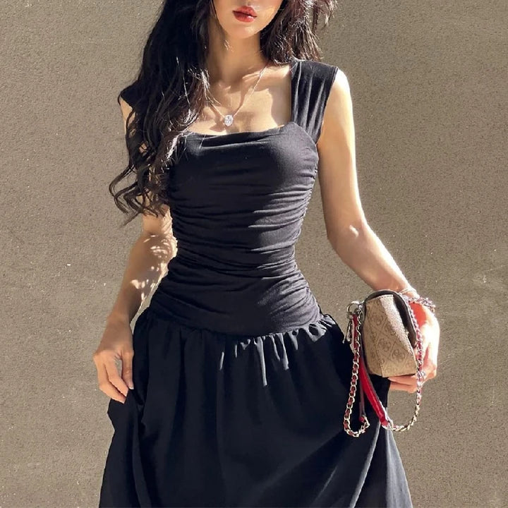 WhereMery Elegant Slip Maxi Dress