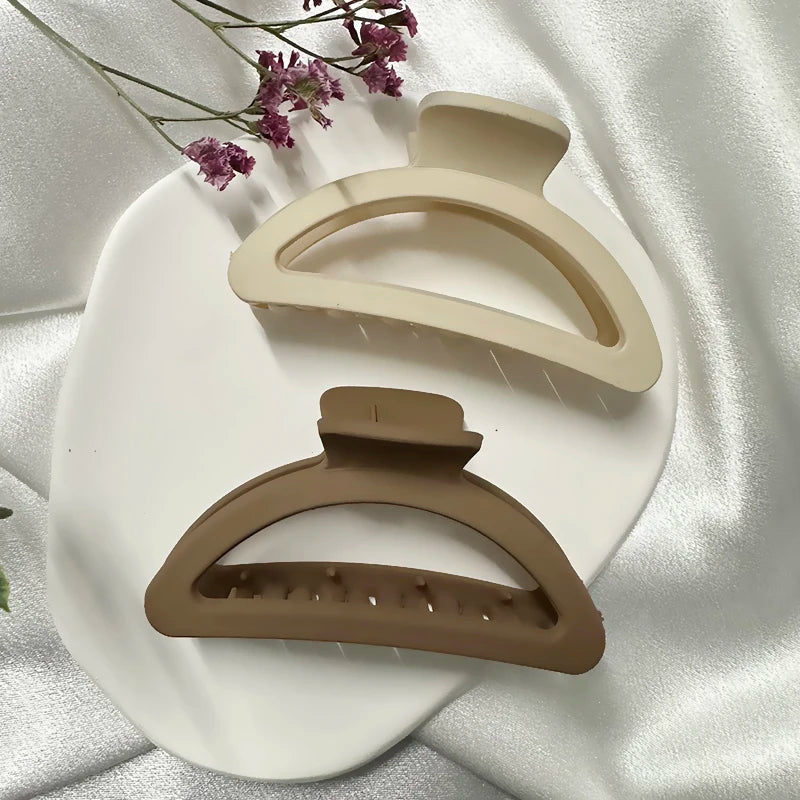Women’s Acrylic Hair Claw Clip – Korea Style Geometric Barrette