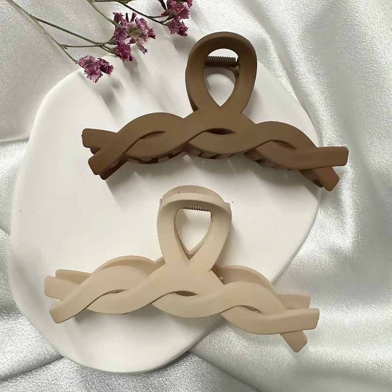 Women’s Acrylic Hair Claw Clip – Korea Style Geometric Barrette