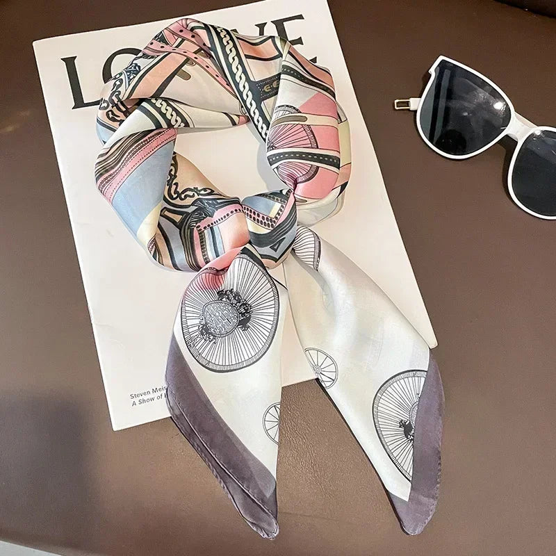 Luxury Silk Square Scarf