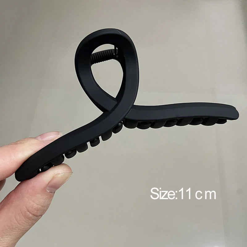 Women’s Acrylic Hair Claw Clip – Korea Style Geometric Barrette