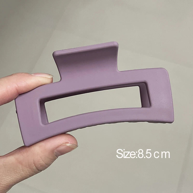 Women’s Acrylic Hair Claw Clip – Korea Style Geometric Barrette