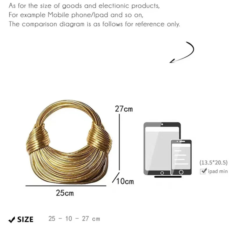 2024 Luxury Handwoven Noodle Bag