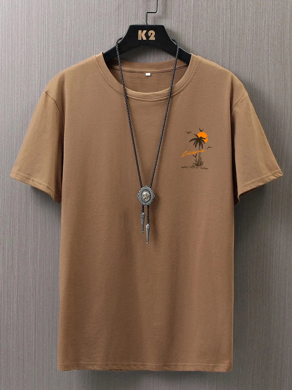 Men’s California Adventure T-Shirt – Loose Cotton Summer Top