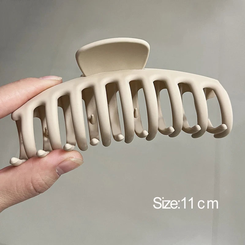 Women’s Acrylic Hair Claw Clip – Korea Style Geometric Barrette
