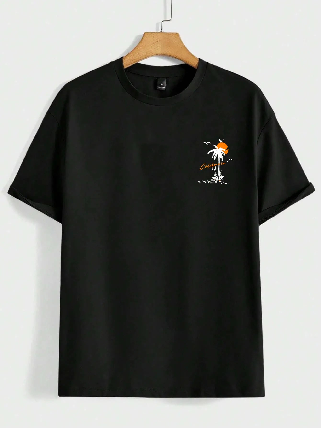 Men’s California Adventure T-Shirt – Loose Cotton Summer Top