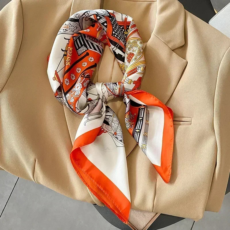 Luxury Silk Square Scarf