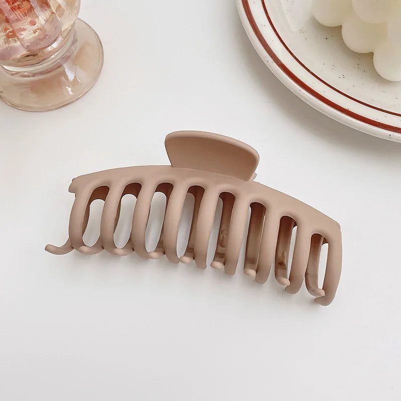 Women’s Acrylic Hair Claw Clip – Korea Style Geometric Barrette