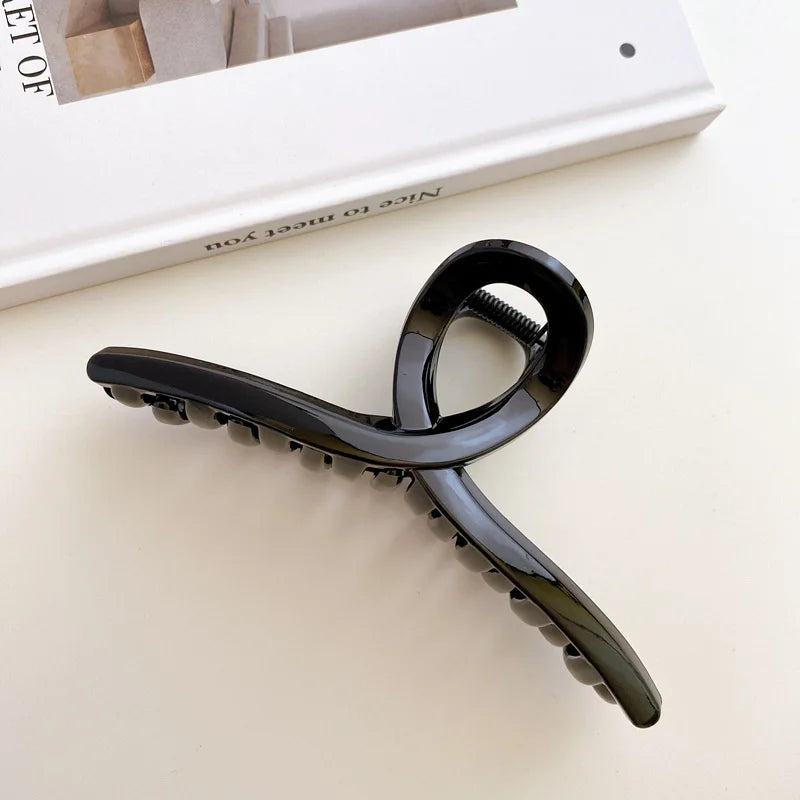 Women’s Acrylic Hair Claw Clip – Korea Style Geometric Barrette