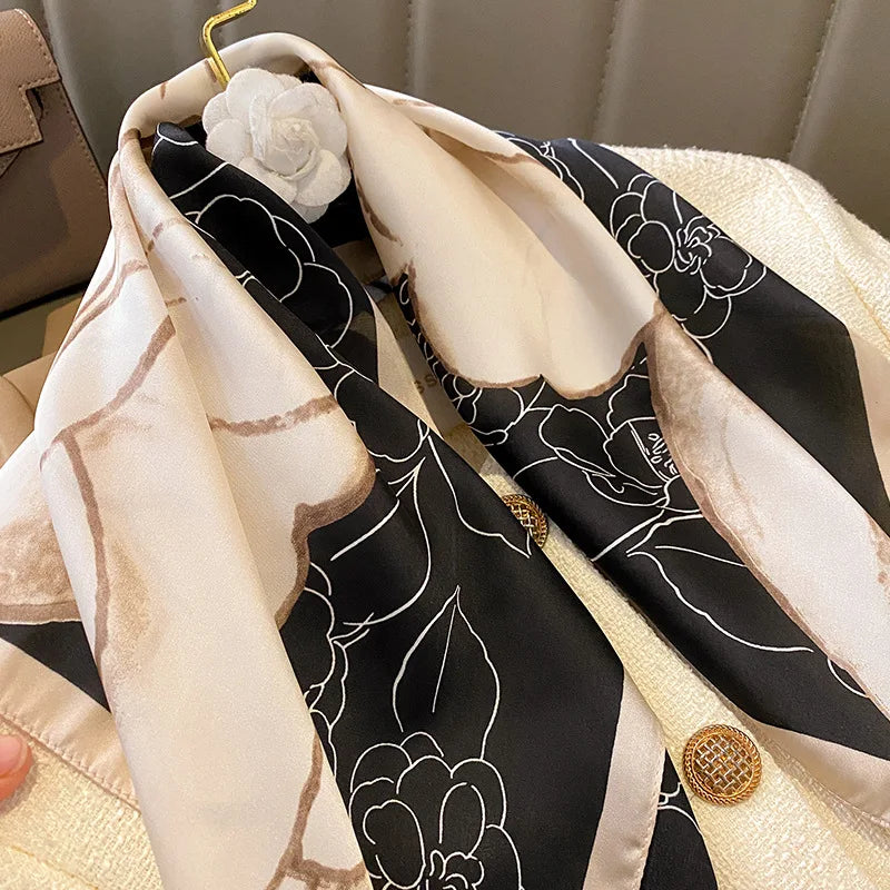 Luxury Silk Square Scarf
