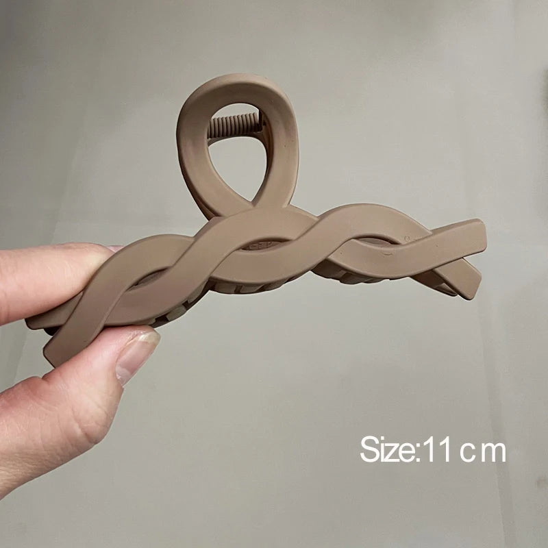 Women’s Acrylic Hair Claw Clip – Korea Style Geometric Barrette