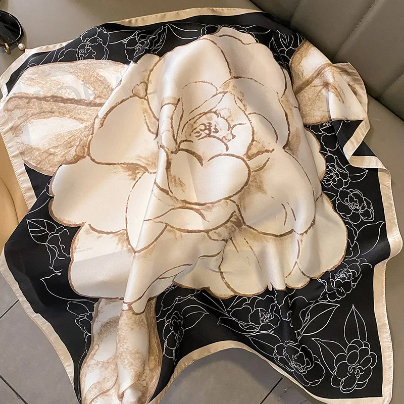 Luxury Silk Square Scarf