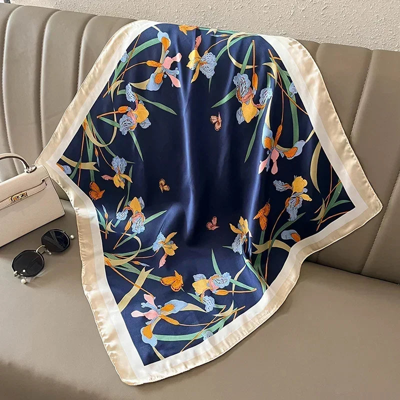 Luxury Silk Square Scarf
