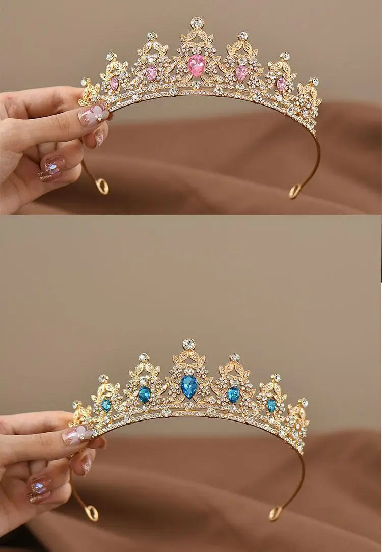 Children’s Princess Crystal Tiara – Girls’ Birthday & Performance Crown