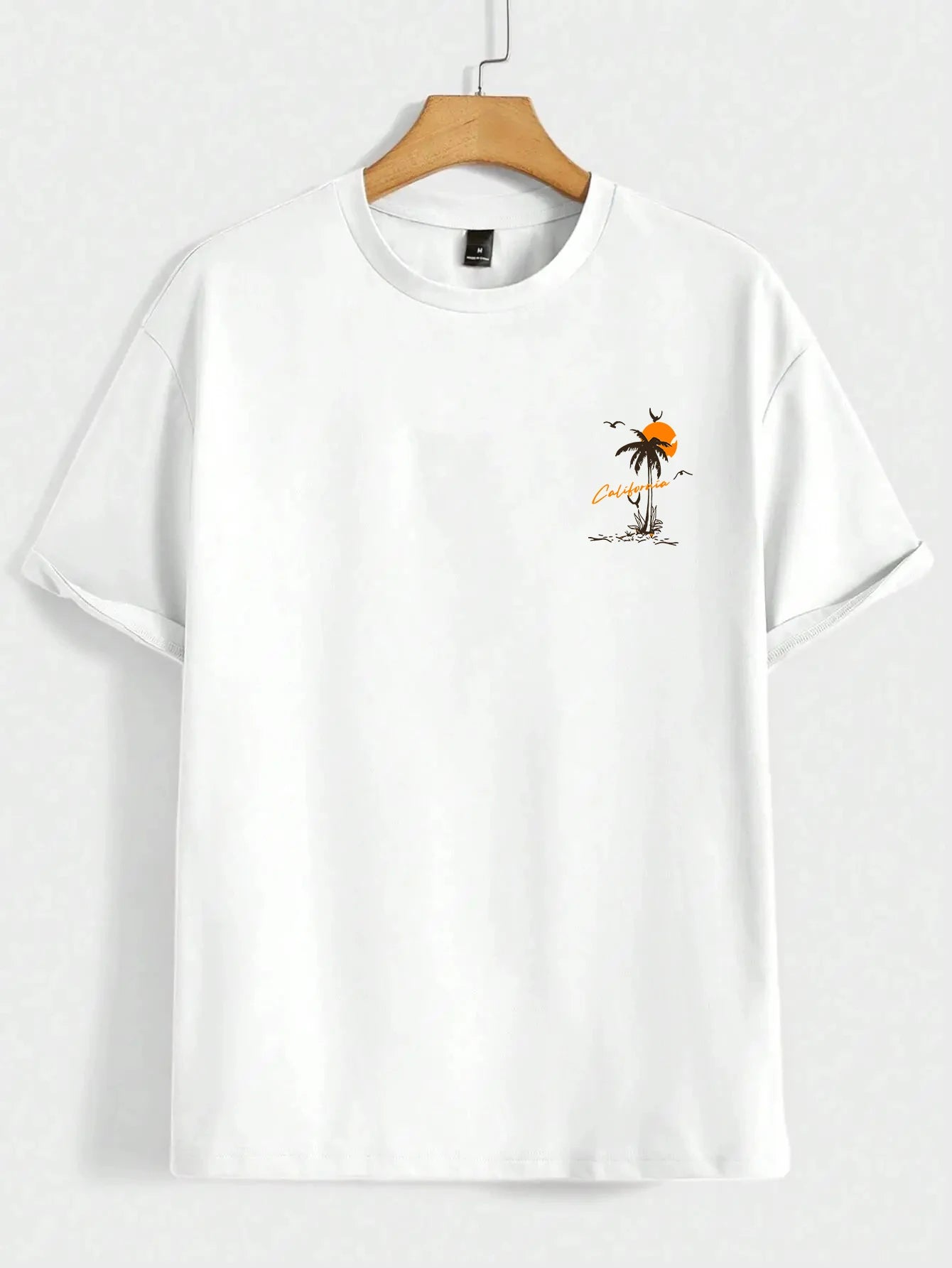 Men’s California Adventure T-Shirt – Loose Cotton Summer Top