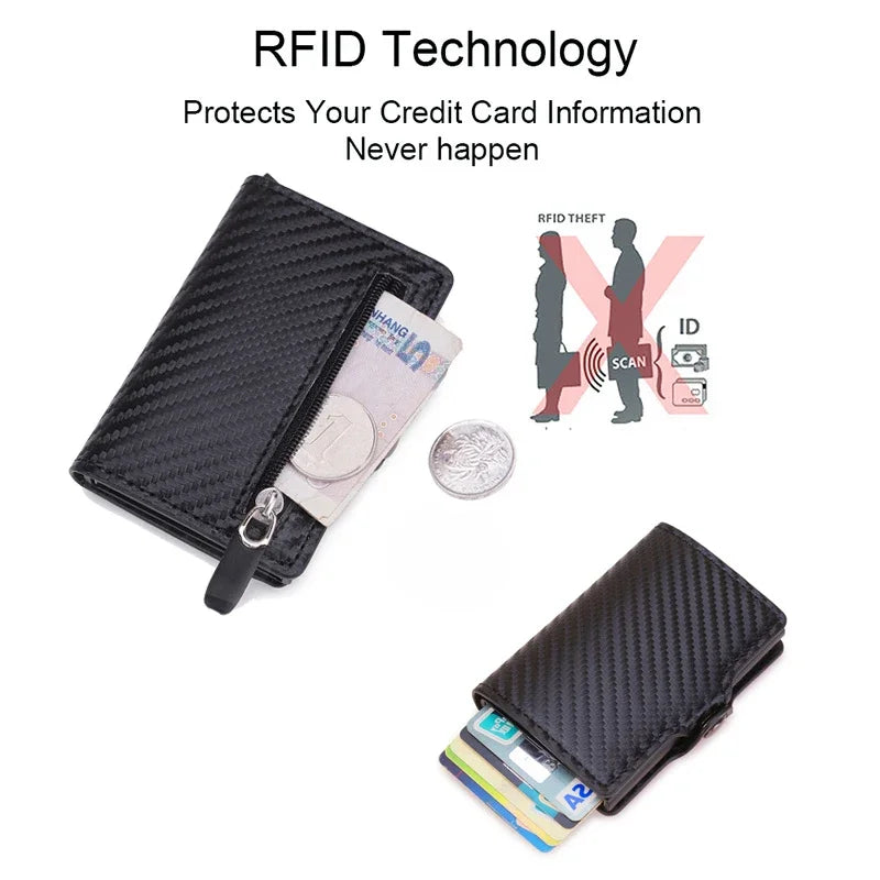 Anti-Theft RFID Slim Wallet