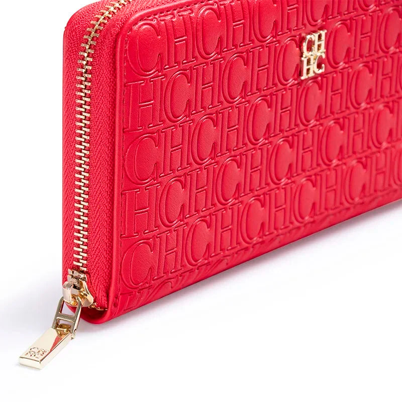 CH Women’s Solid Color Long Wallet