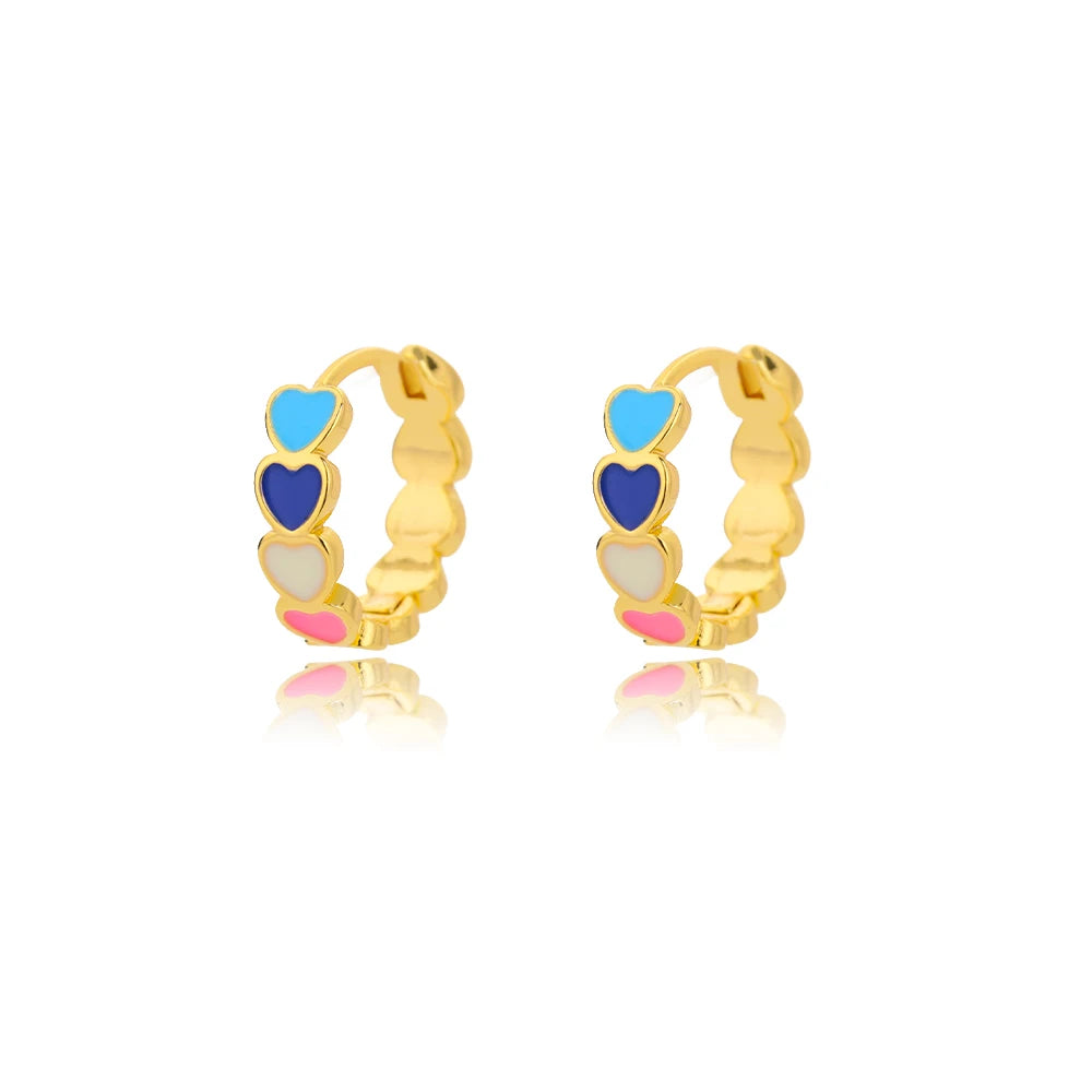 Luxury Star Hoop Earrings for Women