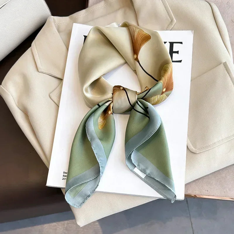 Luxury Silk Square Scarf