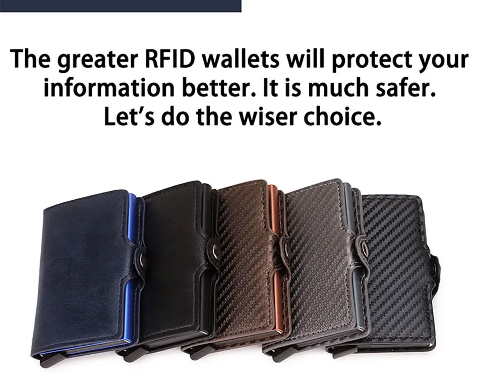 Anti-Theft RFID Slim Wallet