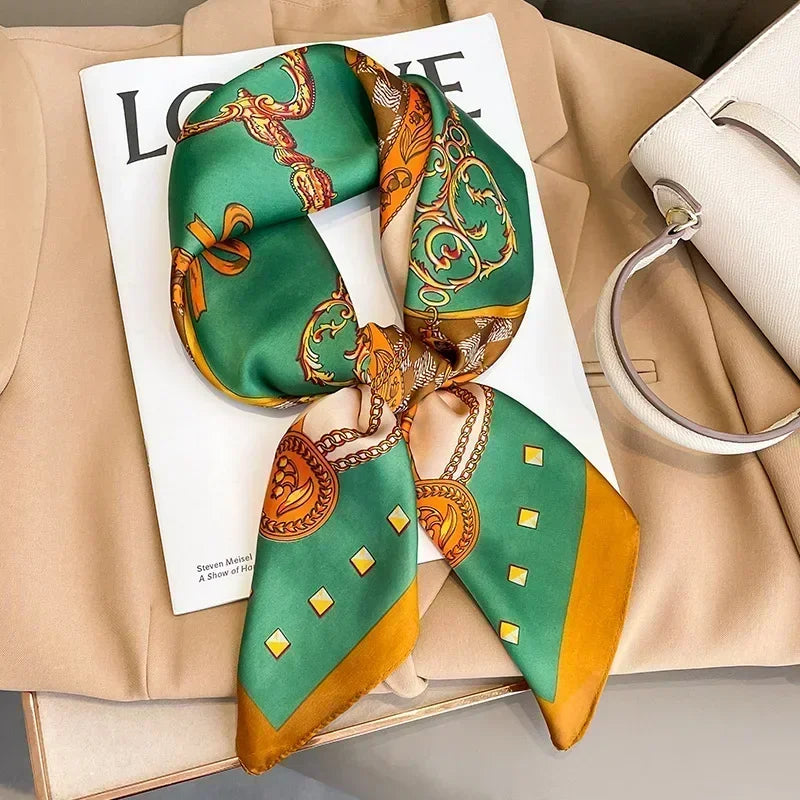 Luxury Silk Square Scarf