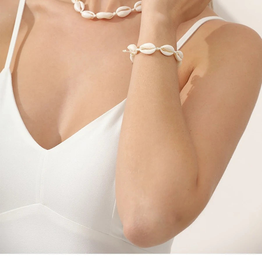 Bohemian Sea Shell Charm Bracelets