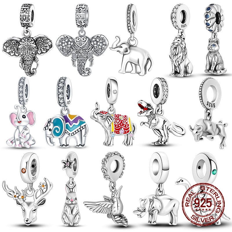 925 Silver Animal Charms