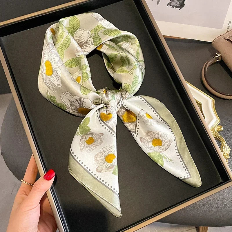 Luxury Silk Square Scarf