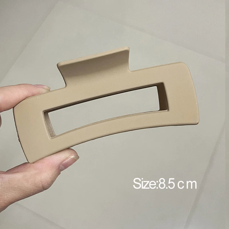 Women’s Acrylic Hair Claw Clip – Korea Style Geometric Barrette