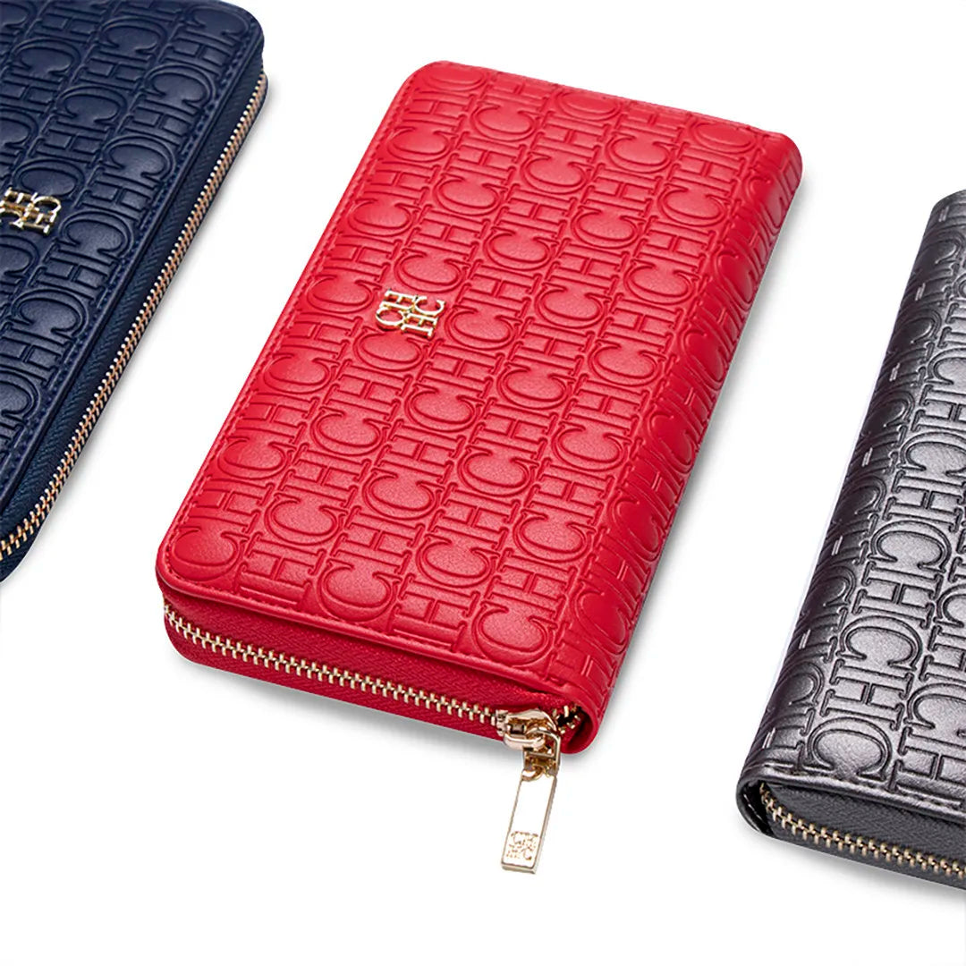 CH Women’s Solid Color Long Wallet
