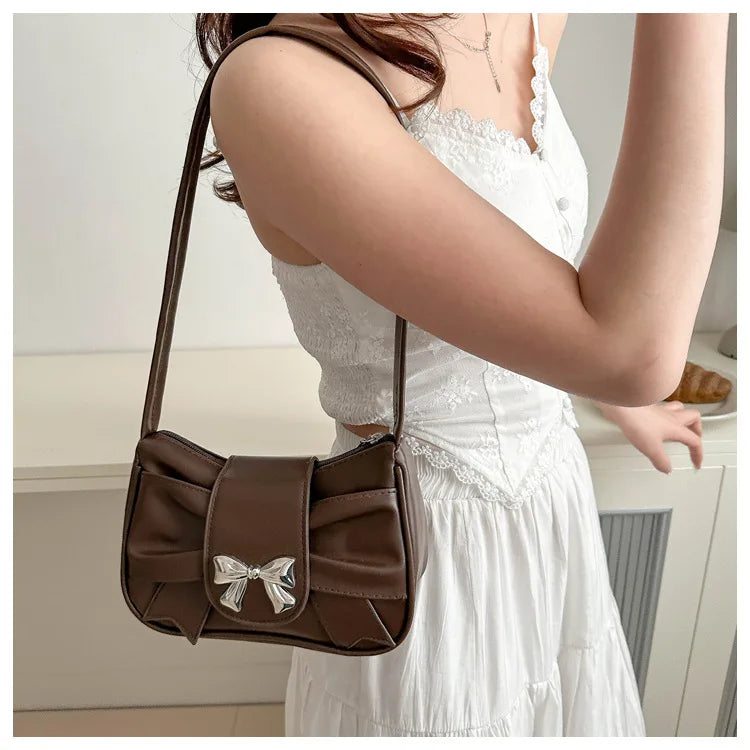 Sweet Bow Underarm Bag