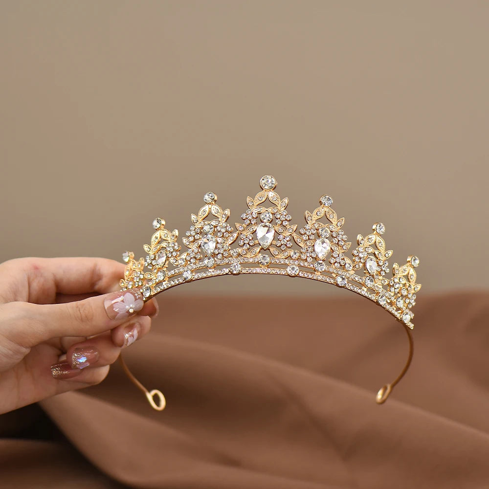 Children’s Princess Crystal Tiara – Girls’ Birthday & Performance Crown