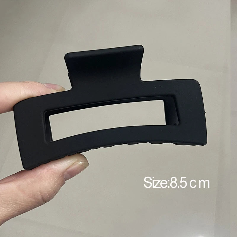 Women’s Acrylic Hair Claw Clip – Korea Style Geometric Barrette