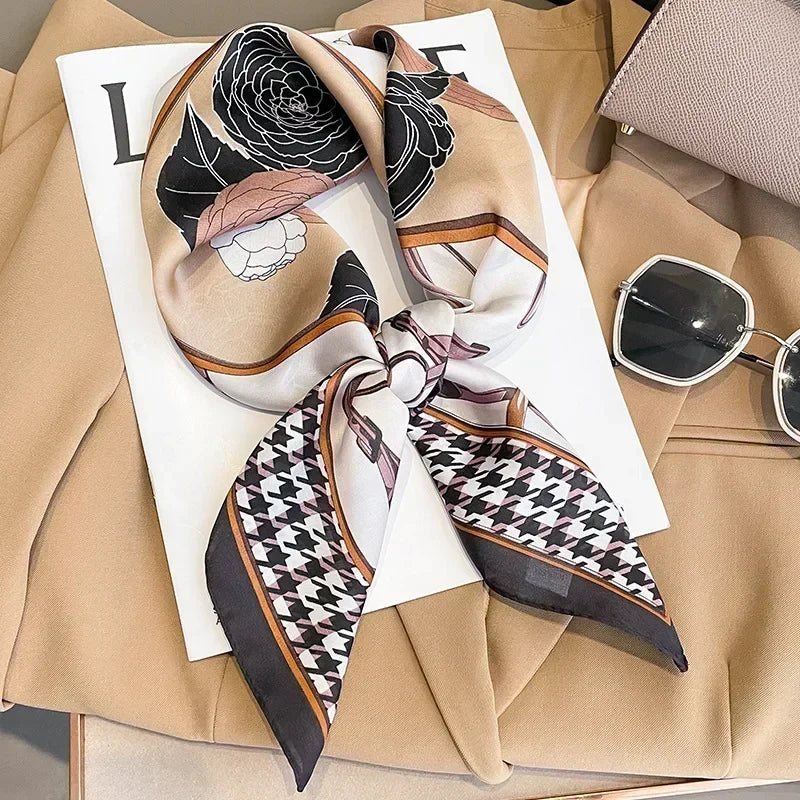 Luxury Silk Square Scarf