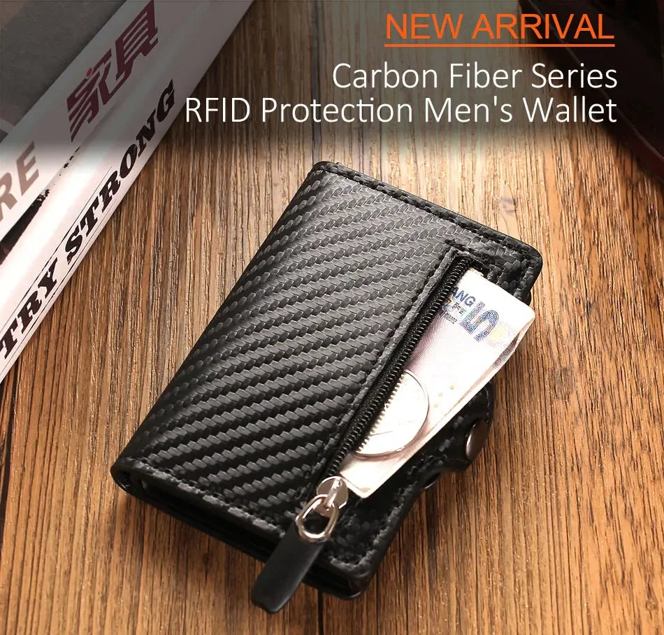 Anti-Theft RFID Slim Wallet