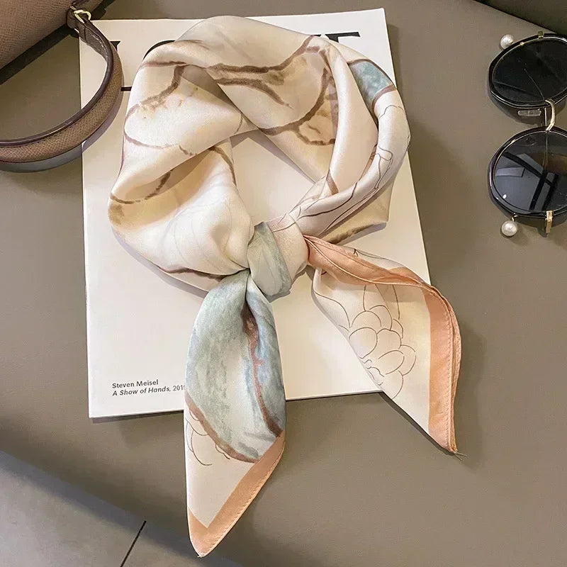 Luxury Silk Square Scarf