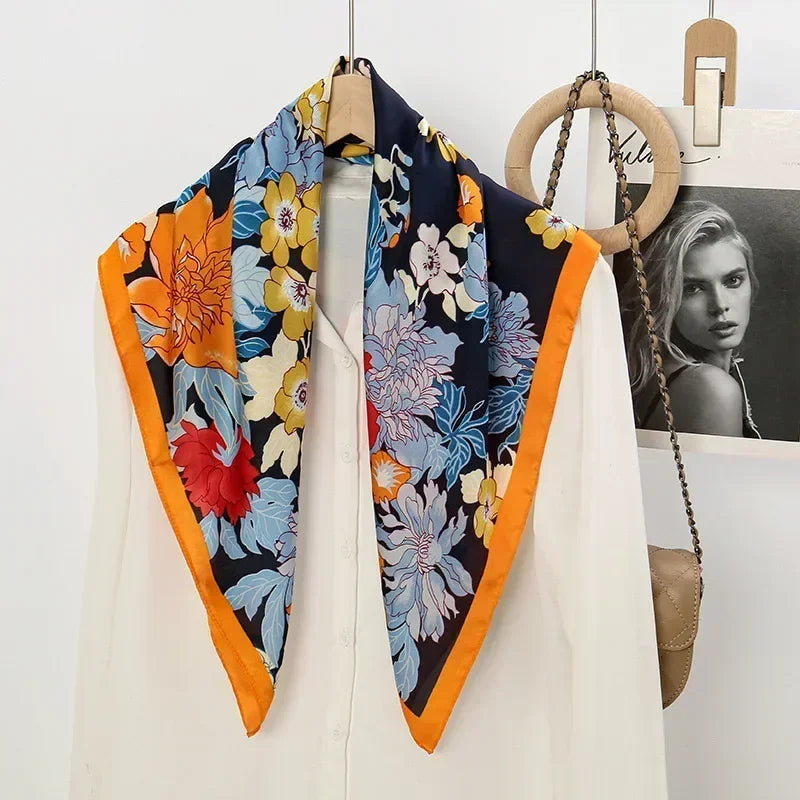 Luxury Silk Square Scarf
