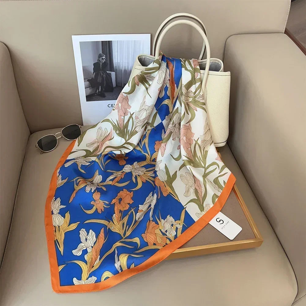 Luxury Silk Square Scarf