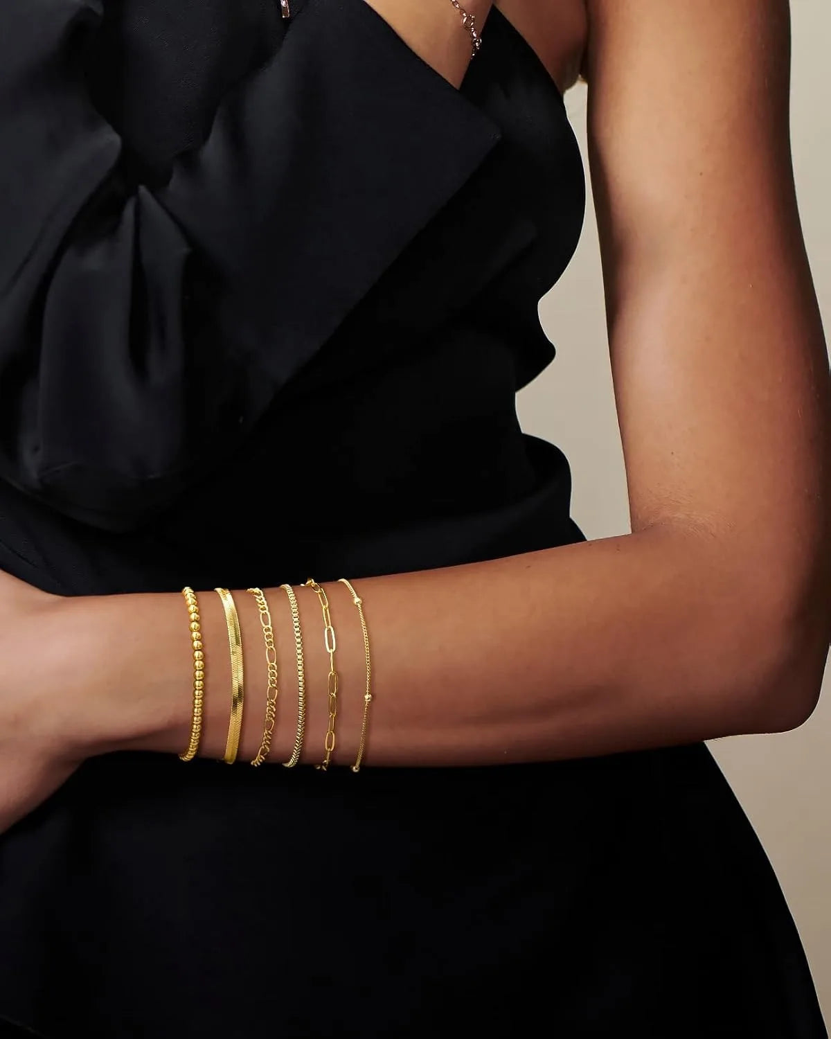 14K Gold Plated Waterproof Bracelets for Women