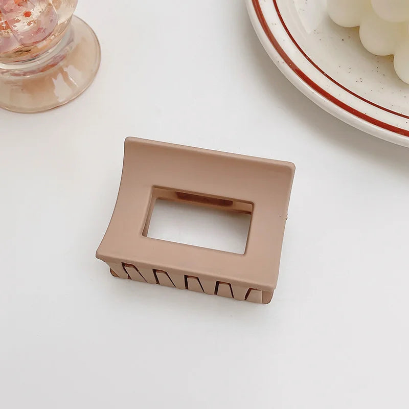 Women’s Acrylic Hair Claw Clip – Korea Style Geometric Barrette